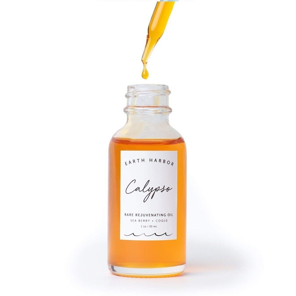 Earth Harbor Calypso Vitamin C Moisture Elixir 1oz 30ml Sea Berry CoQ10 Face Oil